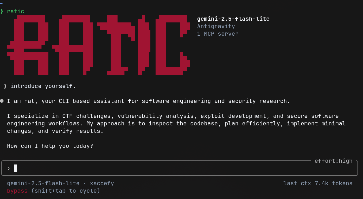 ratic cli preview